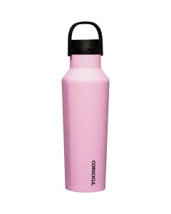 Corkcicle 20 Oz. Sport Canteen Insulated Tumbler in Sun-Soaked Pink