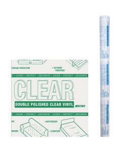 Magic Cover 54 In. x 36 Yd. Clear Medium Yard Goods Versatile Covering