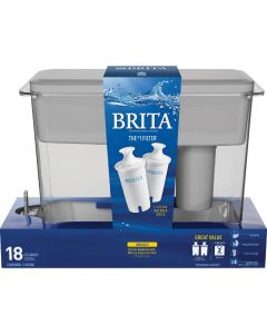 Brita 18 Cup Gray Ultramax Filtered Water Dispenser