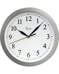 La Crosse Technology Equity Silver Quartz Wall Clock