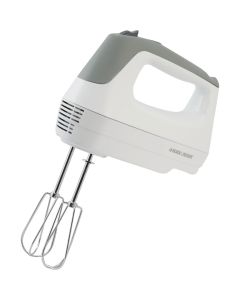 Black & Decker 5-Speed White Hand Mixer