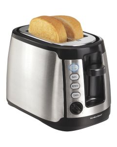 Hamilton Beach 2-Slice Keep Warm Silver Toaster