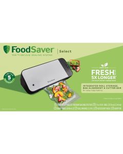 FoodSaver Stainless Steel Vacuum Food Sealer Kit