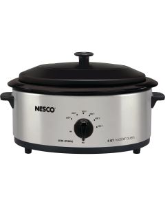 Nesco 6 Qt. Stainless Steel Electric Roaster