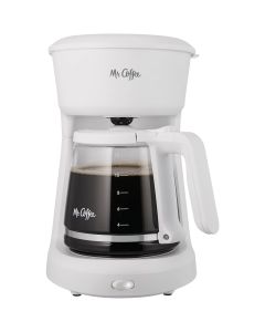 Mr Coffee 12 Cup Switch White Coffee Maker