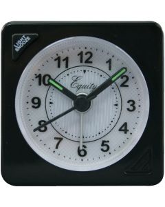 La Crosse Technology Equity Quartz Analog Travel Alarm Clock