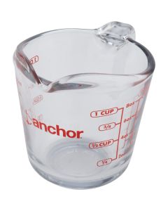 Anchor Hocking 1 Cup Clear Glass Measuring Cup