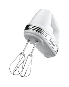 Cuisinart Power Advantage 5-Speed White Hand Mixer