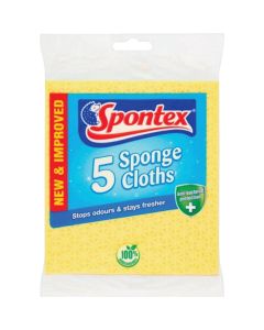 Spontex Sponge Cloth (5-Count)