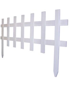 Greenes Fence 18 In. H x 3 Ft. L Wood Decorative Border Fence