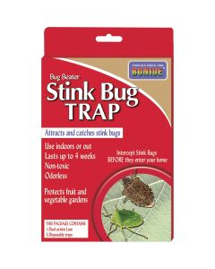 Bonide Bug Beater Disposable Indoor/Outdoor 50 Ft. Coverage Area Stink Bug Trap