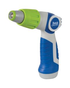 Best Garden Metal Pistol Nozzle, Blue & Gray