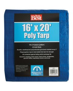 16x20 Blue Med Duty Tarp