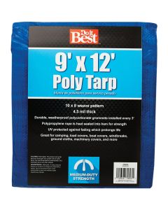 9x12 Blue Med Duty Tarp