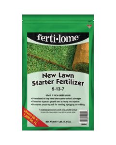 Ferti-lome 4 Lb. 1000 Sq. Ft. 9-13-7 New Lawn Starter Fertilizer