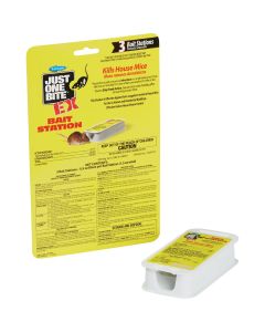 Just One Bite Disposable Mouse Bait Station (3-Pack)