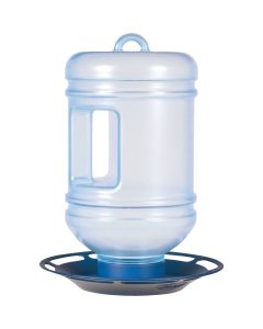 Perky-Pet 1.5 Qt. Blue Water Cooler Bird Waterer