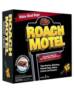 Black Flag Roach Motel Roach Bait & Glue Trap (2-Pack)