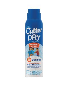 Cutter Dry 4 Oz. Insect Repellent Aerosol Spray