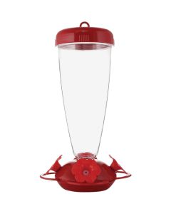 Perky-Pet 24 Oz. Plastic Top-Fill Hummingbird Feeder