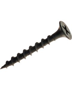 Grip-Rite #6 x 1-1/4 Coarse Thread Black Phosphate Drywall Screw (8000 Ct.)