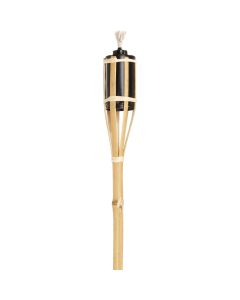 Outdoor Expressions 48 In. Natural Bamboo Patio Torch