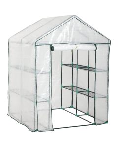 Best Garden 4 Ft. 8 In. W. x 6 Ft. 5 In. H. x 4 Ft. 8 In. D. Walk-In Greenhouse