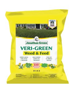 Jonathan Green Veri-Green Weed & Feed 16 Lb. 5000 Sq. Ft. 21-0-3 Lawn Fertilizer with Weed Killer