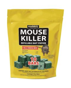 Harris Mouse Killer Refillable Mouse Bait Station (10-Refill)