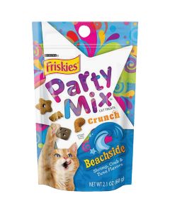 Purina Party Mix Beachside-Shrimp, Crab, & Tuna 2.1 Oz. Cat Treat