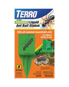 Terro 4 Oz. Outdoor Liquid Ant Bait Stake (8-Pack)