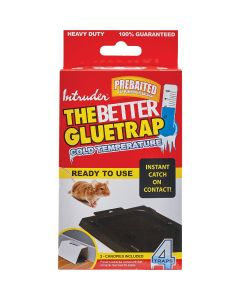 Intruder The Better Glue Trap Cold Temperature Mouse Trap (4-Pack)