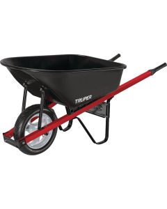 6cf Steel  Solid Tir Wheelbarrow