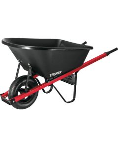 6cuft Poly Wheelbarrow Black