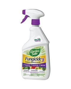 Garden Safe Fungicide 3 32 Oz. Ready To Use Trigger Spray Fungicide