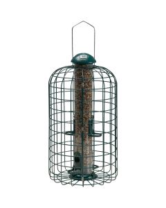 Squirrel-X Green Wire 1.4 Lb. Capacity Squirrel Proof Bird Feeder