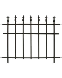 Panacea 30 In. H x 37 In. L Metal Decorative Border Fence