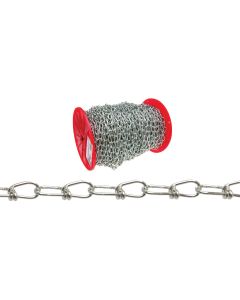 Campbell #2 250 Ft. Zinc-Plated Low-Carbon Steel Coil Chain