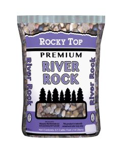 .5cuft 1-1/4" River Rock