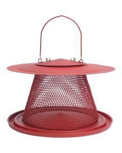 Perky-Pet No/No Red Metal 2.5 Lb. Capacity Collapsible Bird Feeder