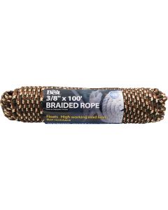 Do it Best 3/8 In. x 100 Ft. Camouflage Diamond Braided Polypropylene Packaged Rope