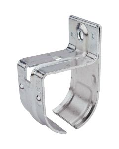 National DP5420 Zinc-Plated Single Round Rail Barn Door Bracket