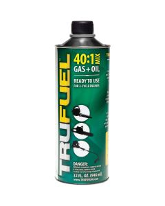 TruFuel 32 Oz. 40:1 Ethanol-Free Small Engine Fuel & Oil Pre-Mix