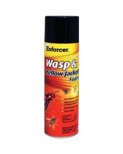 Enforcer 16 Oz. Foaming Aerosol Spray Yellow Jacket, Wasp & Hornet Killer