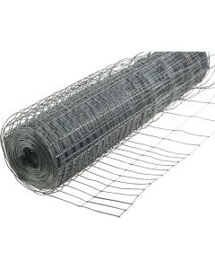 Rabbit Guard 40 In. H. x 50 Ft. L. Galvanized Wire Garden Fence, Silver