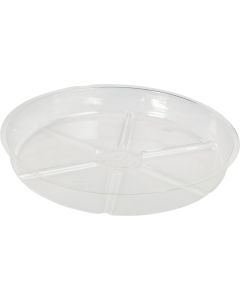 Best Garden 10 In. Clear Vinyl Flower Pot Saucer