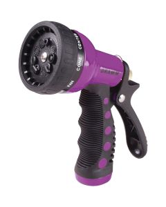 Dramm Heavy-Duty Metal 9-Pattern Nozzle, Berry