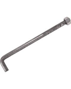 Grip-Rite 5/8 In. x 10 In. Bright Anchor Bolt (50 Ct.)