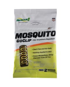 Rescue GoClip 6-Day Yellow Personal Mosquito Repellent