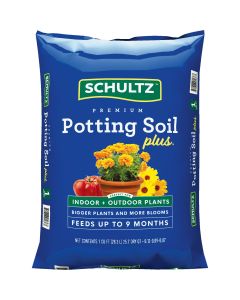 Schultz Premium 1 Cu. Ft. All Purpose Indoor & Outdoor Potting Soil Plus